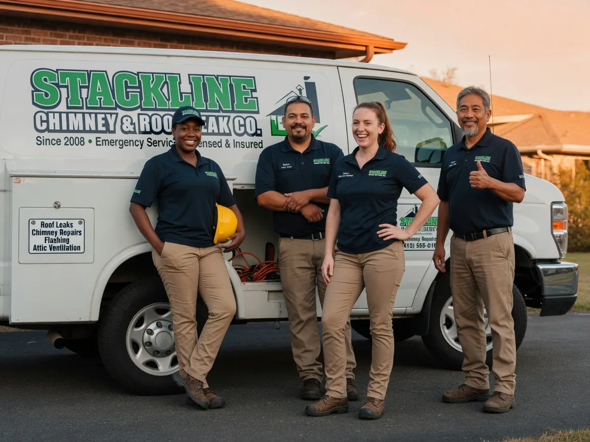 Chimney flashing repair company in Raeford, NC